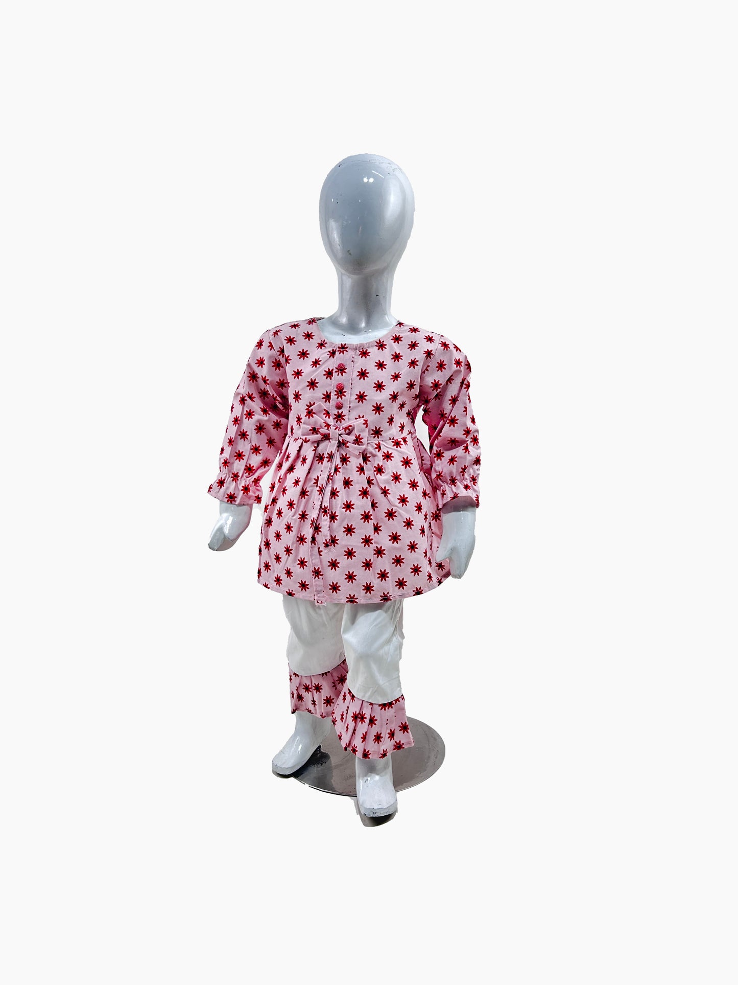 1Yrs - 6Yrs Light Pink Suit For Girls BG GS256