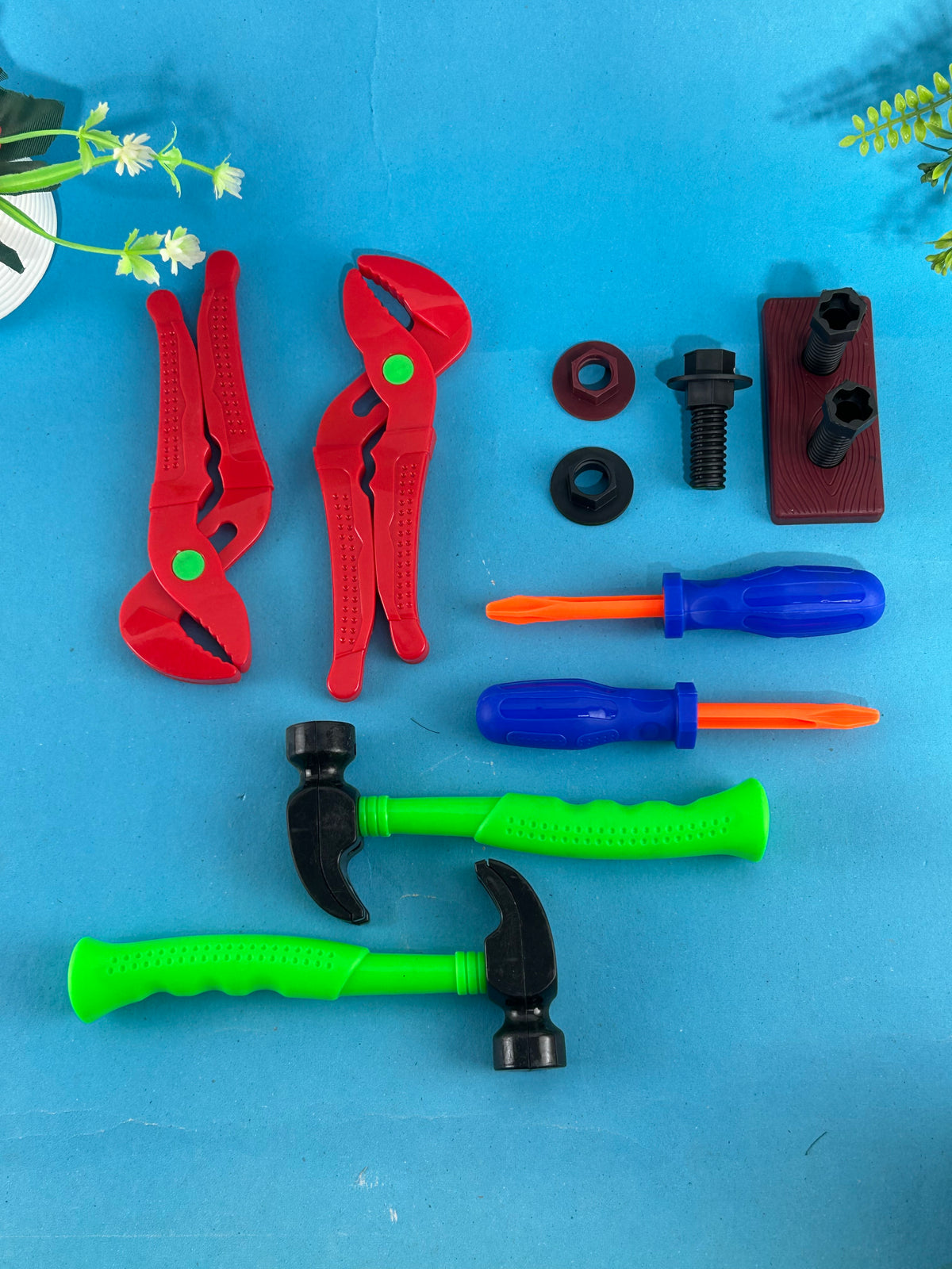 13 Pcs Super Toy Tool Kit Set for Kids