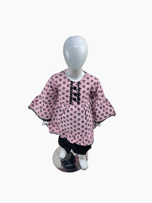 1Yrs - 6Yrs Pink Suit For Girls BG GS258