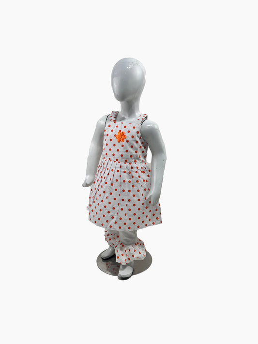 1Yrs - 6Yrs Orange Suit For Girls BG GS265