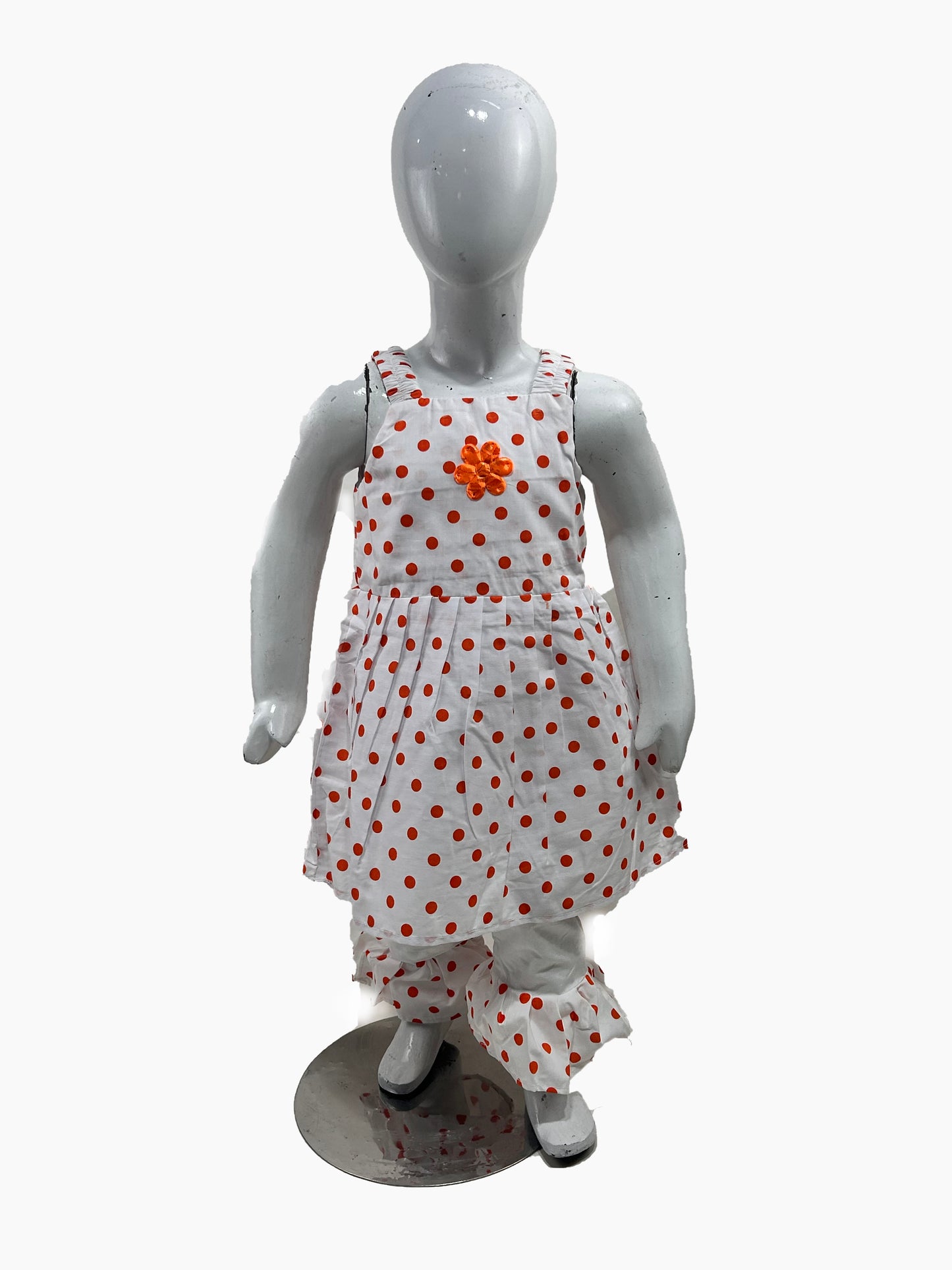 1Yrs - 6Yrs Orange Suit For Girls BG GS265