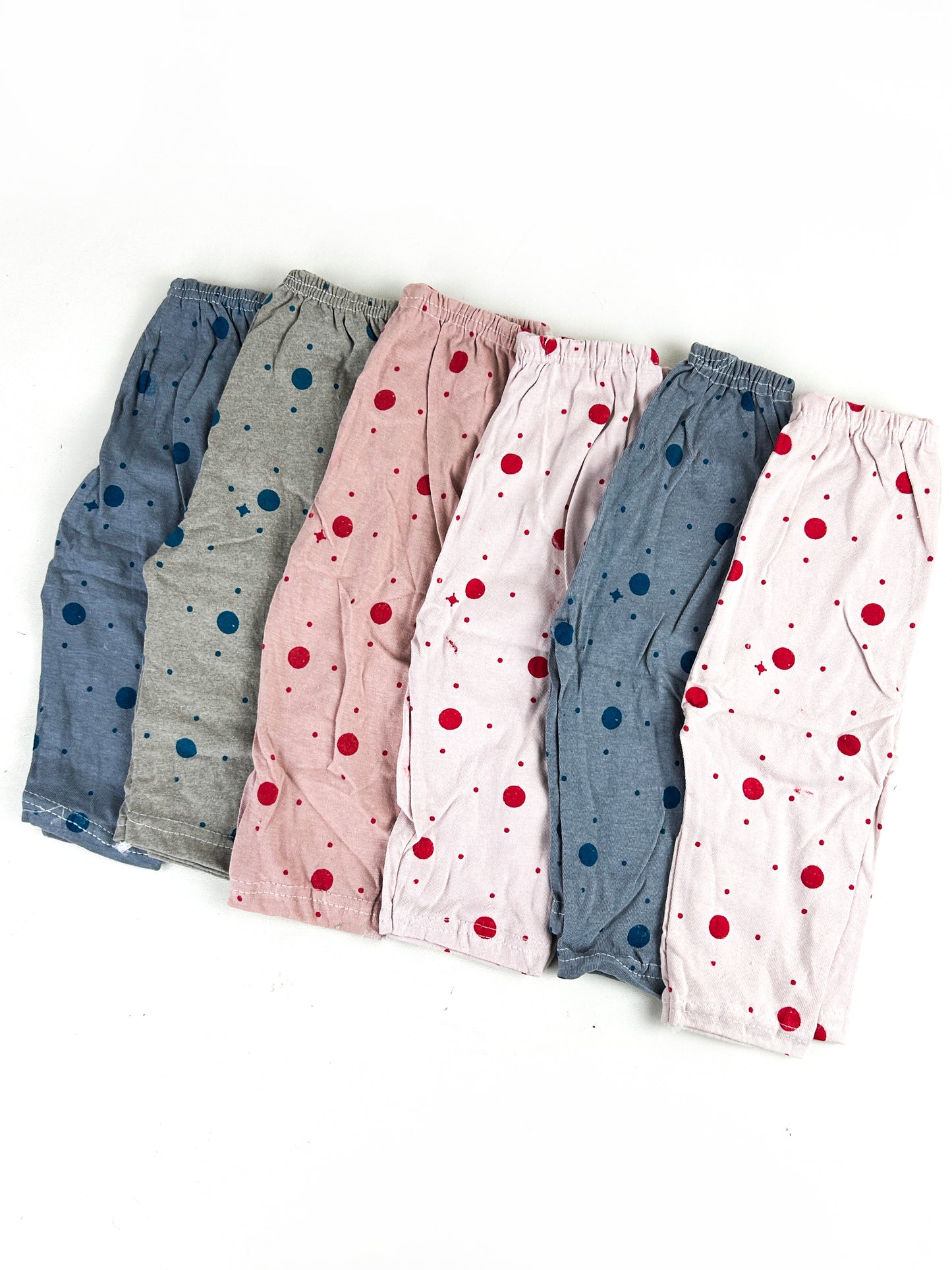 0Mth - 12Mth Pack Of 6 Trouser/Pajama For Newborns NBS545