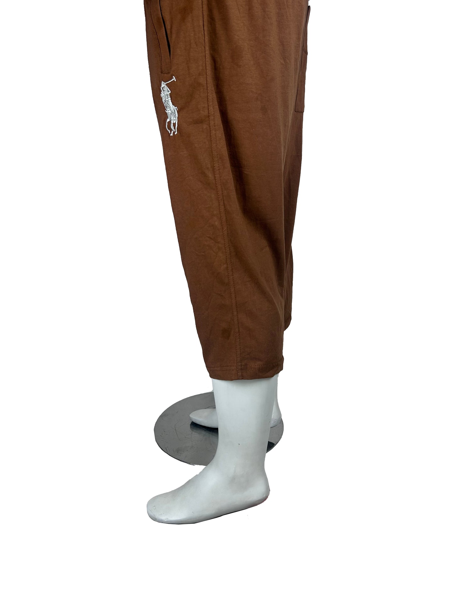 Rust Brown Cargo 3-QTR Short for Men AA MS117