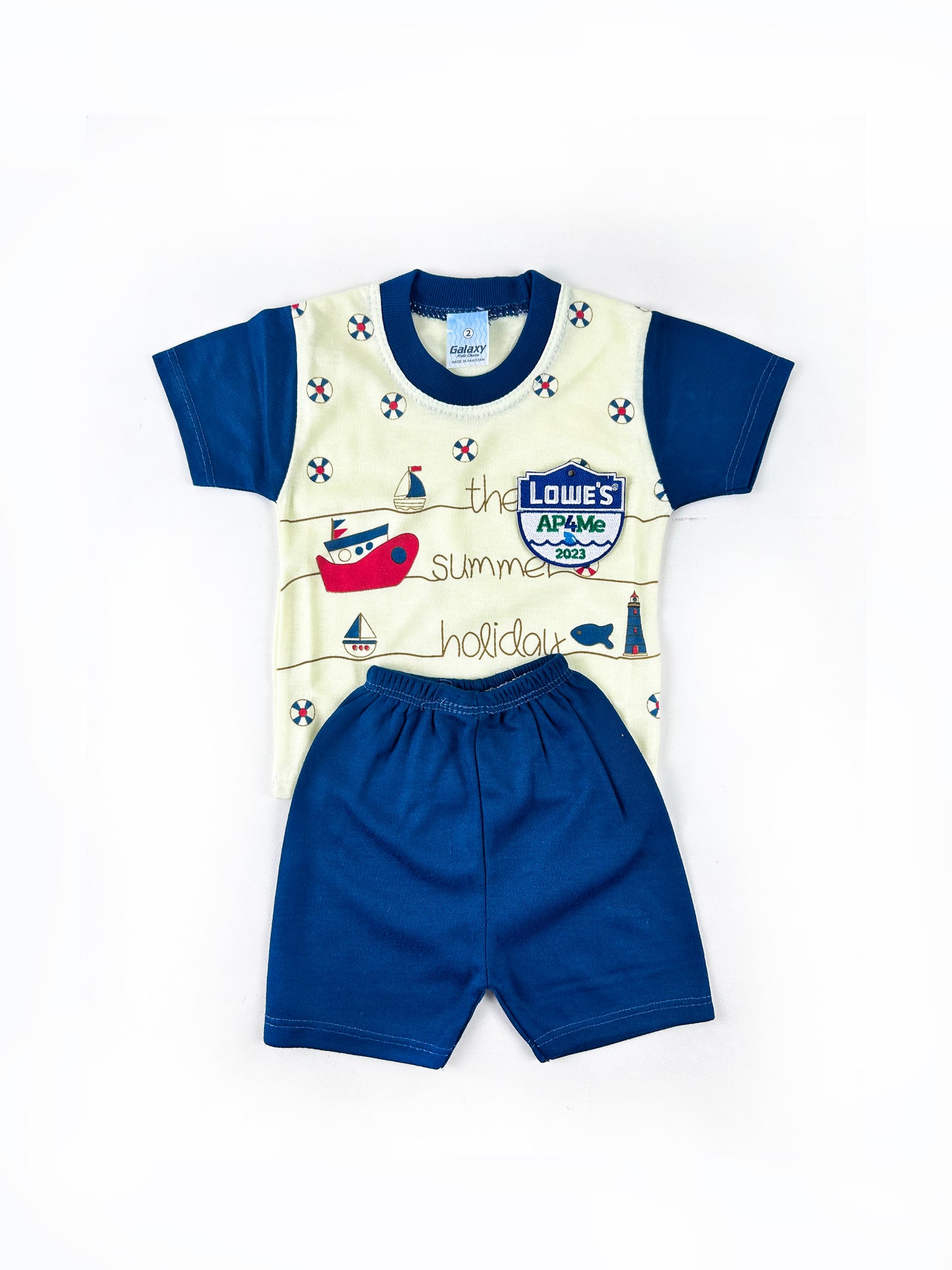 3Mth - 9Mth Lowe's Blue Baba Suit For Newborns HG NBS429