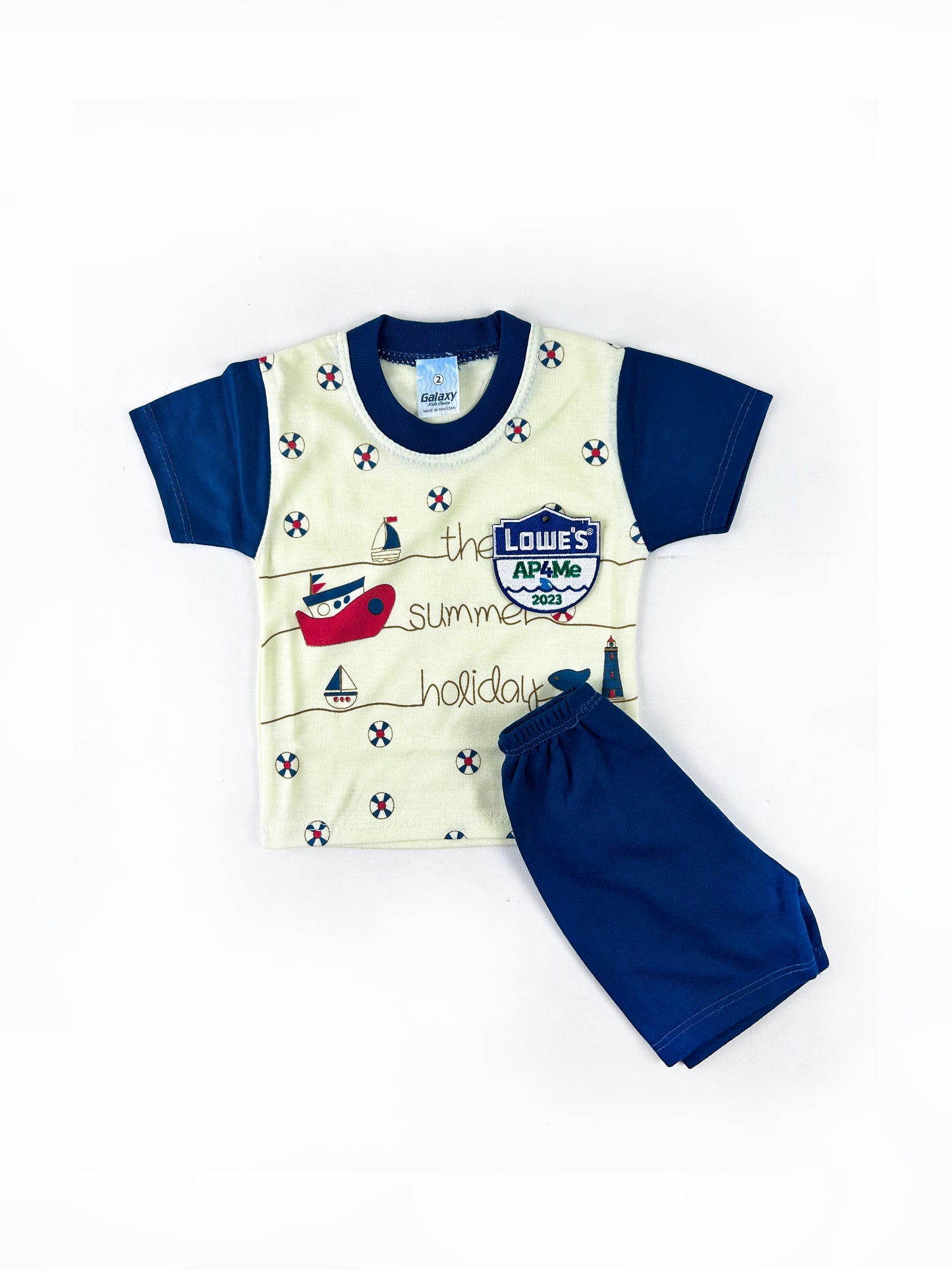 3Mth - 9Mth Lowe's Blue Baba Suit For Newborns HG NBS429
