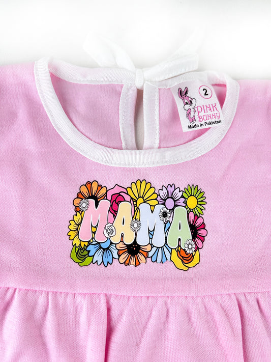 3Mth - 9Mth HG MAMA Light Pink Baby Suit For Newborn NBS447