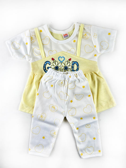 3Mth - 9Mth HG Good Yellow Baby Suit For Newborn NBS448