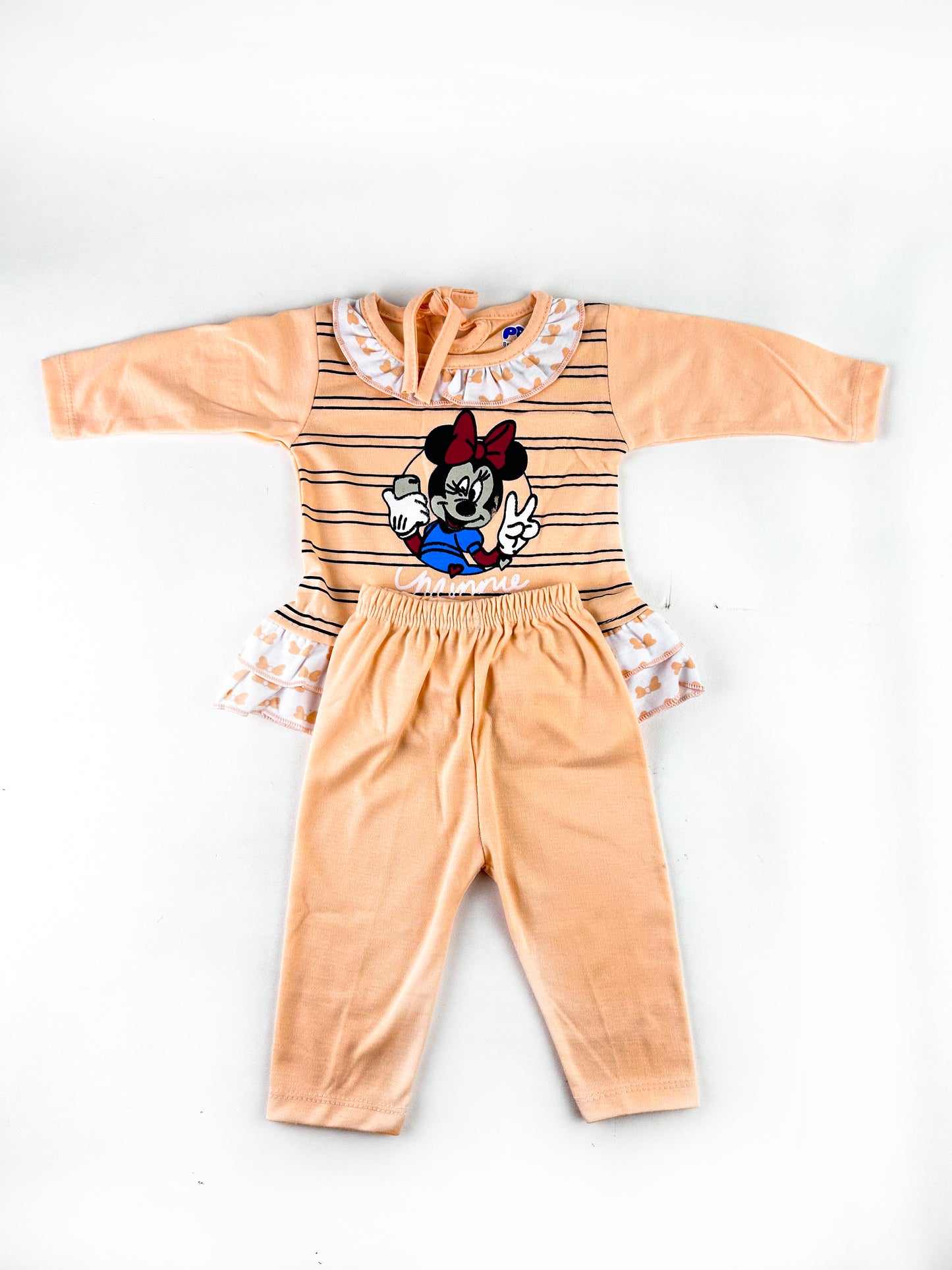 PG Newborn Baby Suit 3Mth - 9Mth Minnie Orange NBS481