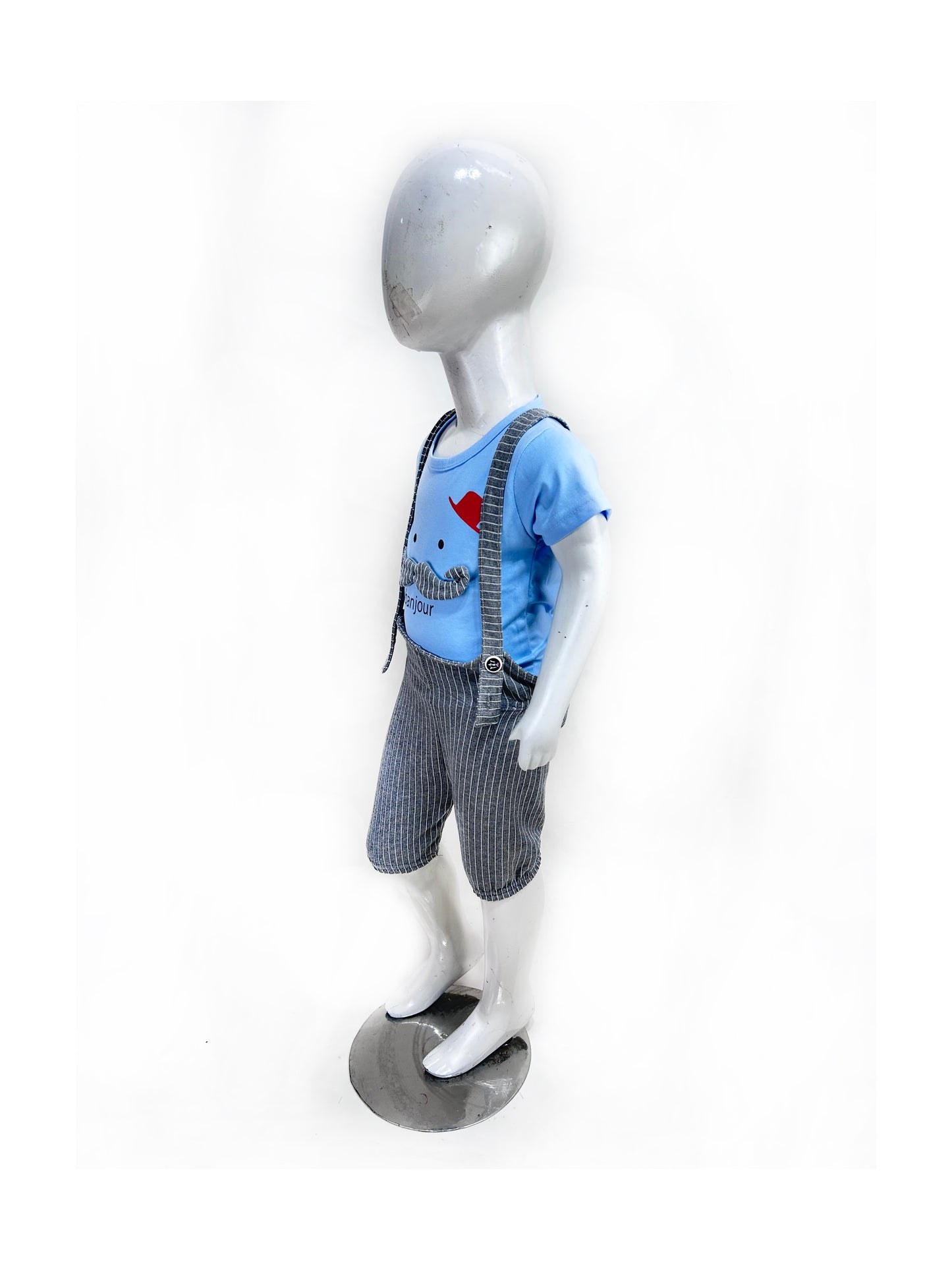 2Yrs - 4Yrs Banjour Romper Blue For Boys SK BTS115