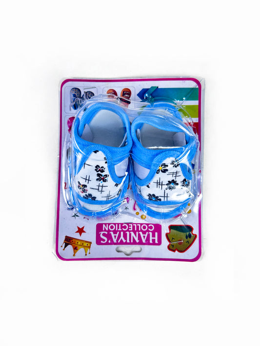 Baby Girl Crochet Sandal Blue HG NBYB17