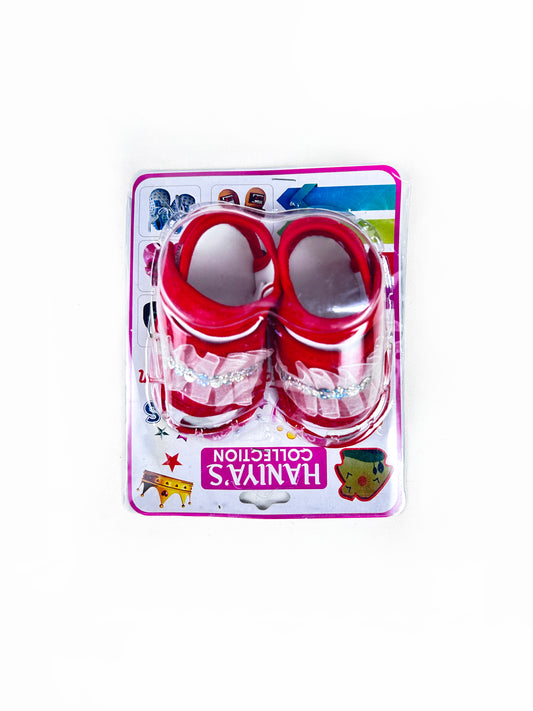 Baby Girl Crochet Sandal Red HG NBYB20