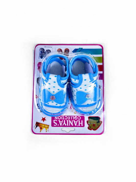 Baby Girl Crochet Sandal Blue HG NBYB23