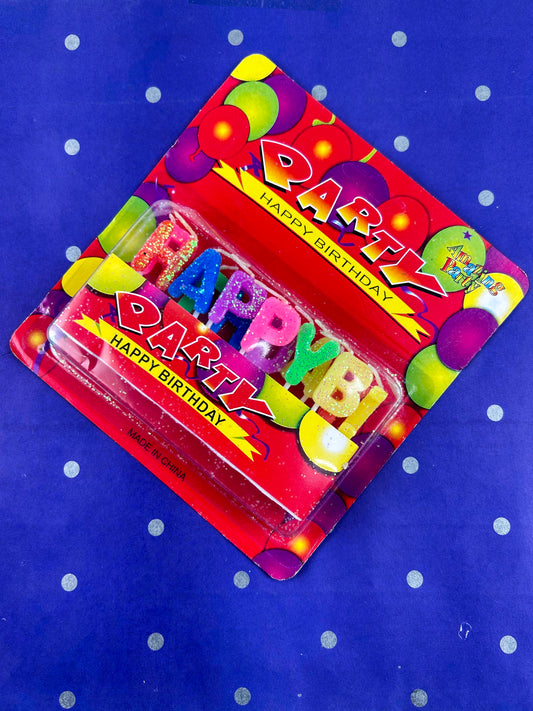Pack Of 13 Happy Birthday Party Candal Set BP80