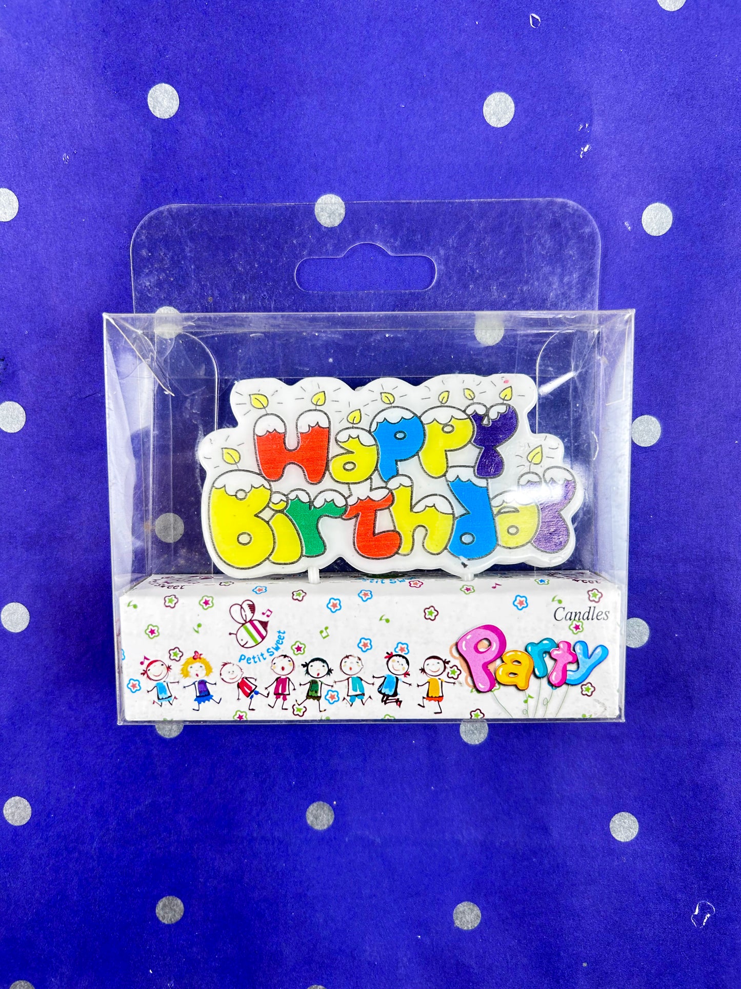 Pack Of 10 Happy Birthday Party Candal Set BP81