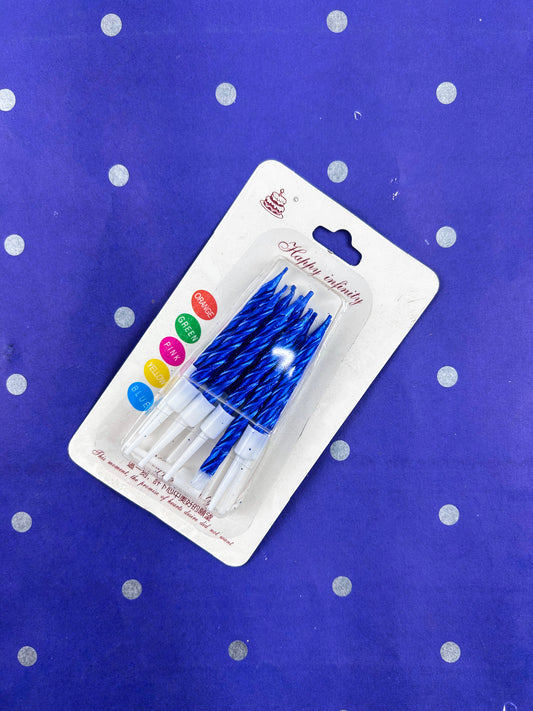 Pack Of 10 Happy Birthday Party Candal Set BP87