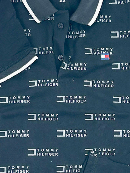 4Yrs - 8Yrs Navy Blue Polo T-Shirt For Boys BTS69