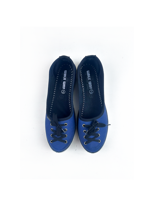 Dark Blue Casual Pumps For Women WP03