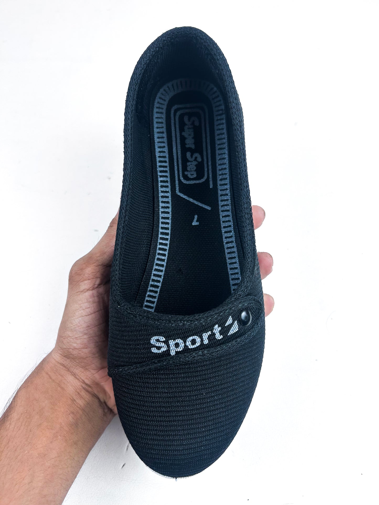 Black Casual Pumps For Women WP08