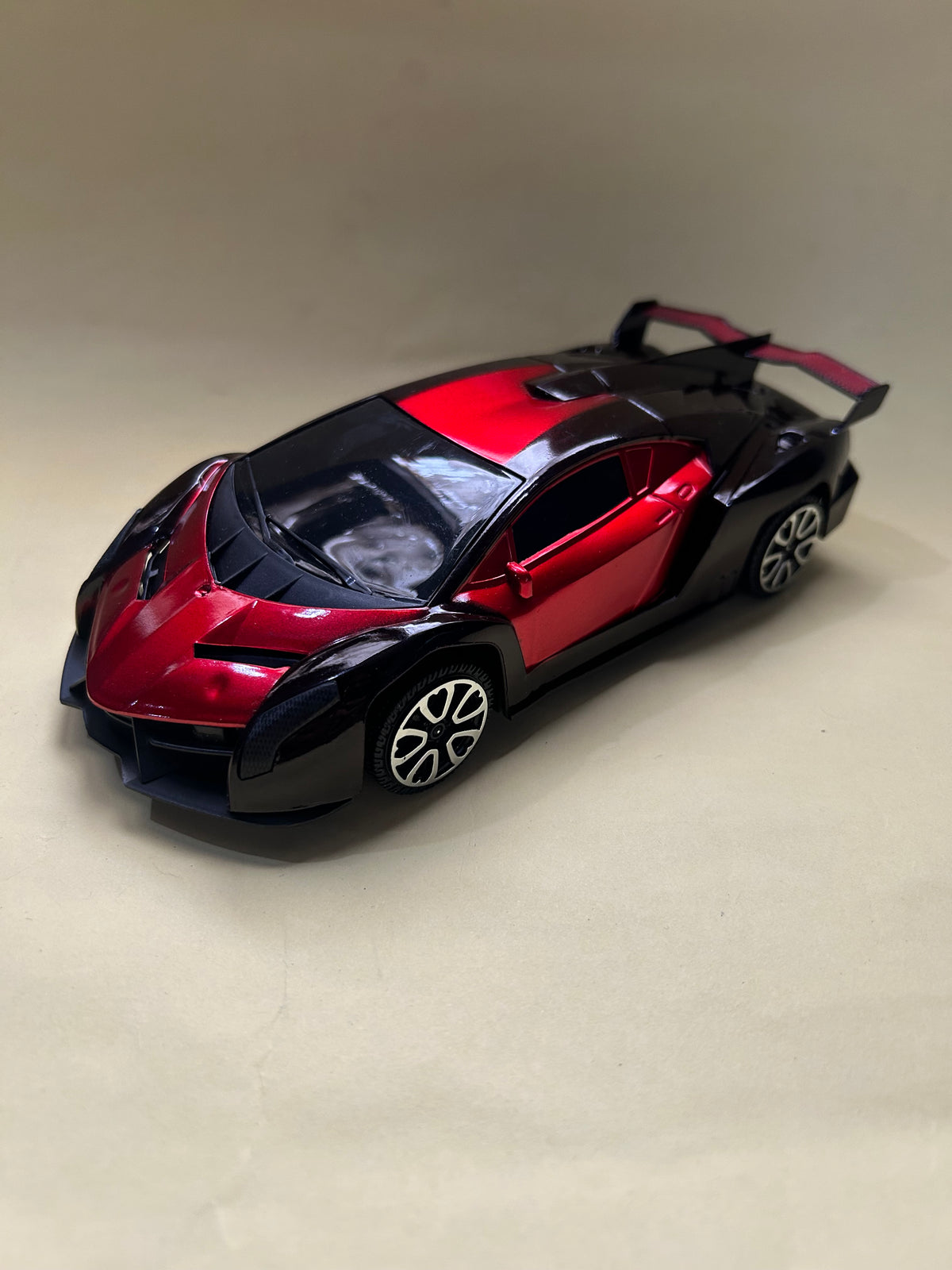 Red Rechargeable / Cell Operated High-Speed RC Car for Kids KTY210
