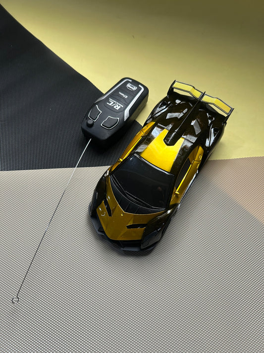 Yellow Rechargeable / Cell Operated High-Speed RC Car for Kids KTY211