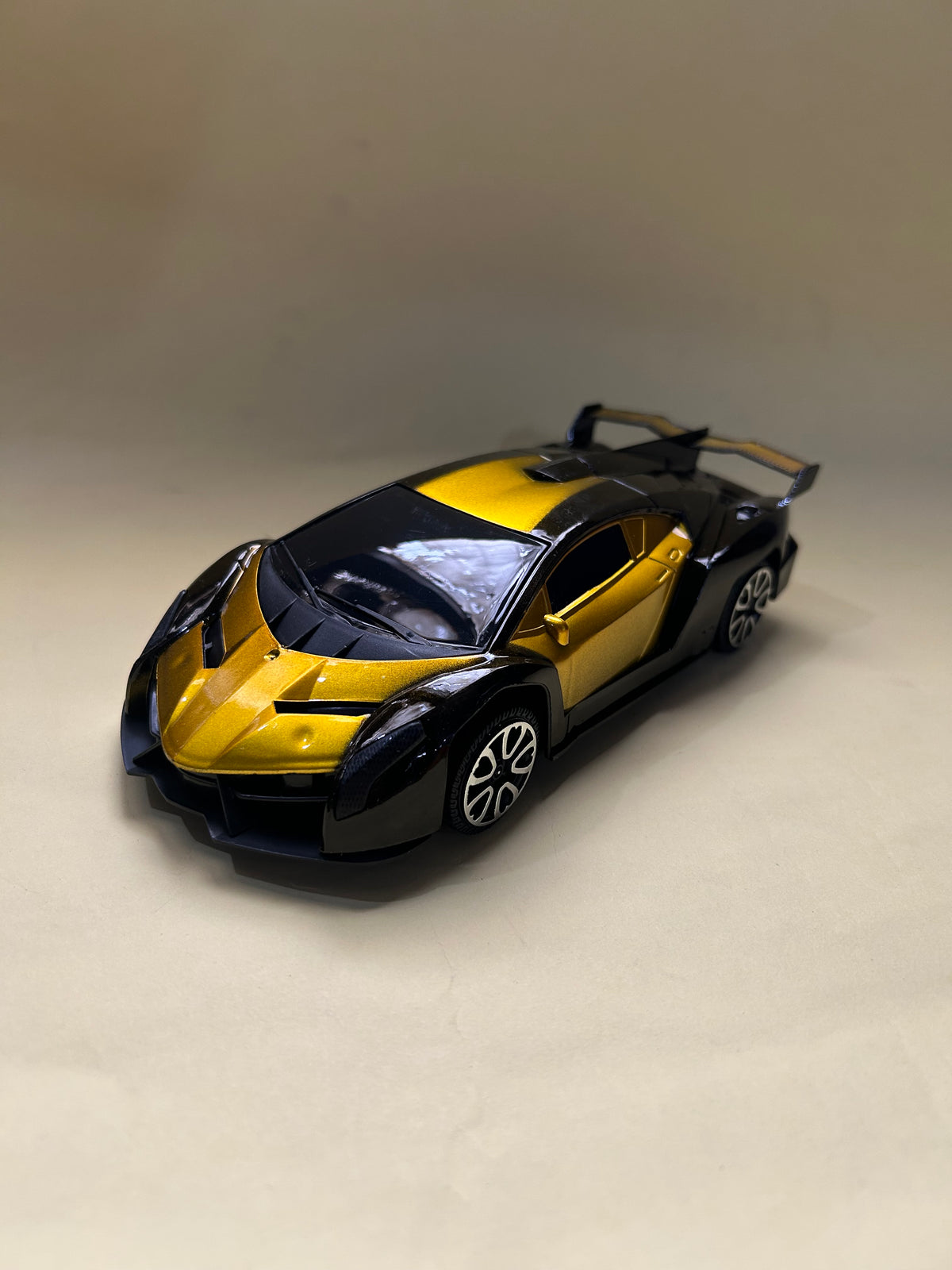 Yellow Rechargeable / Cell Operated High-Speed RC Car for Kids KTY211