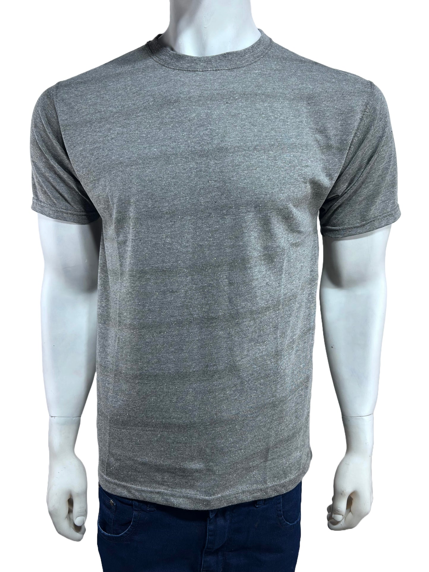 Grey T-Shirt For Men's MTS390