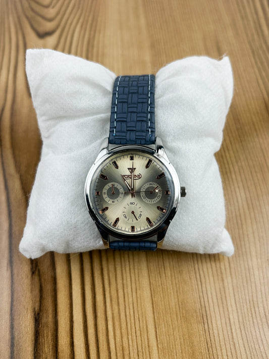 Dark Grey Strap Watch For Men MW138