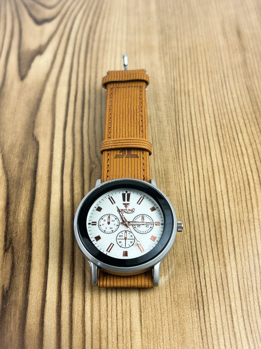 Mustard Strap Watch For Men MW145