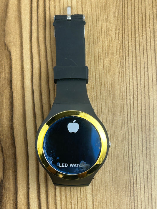 Yellow LED Wrist Watch For Mens/Boys MW155