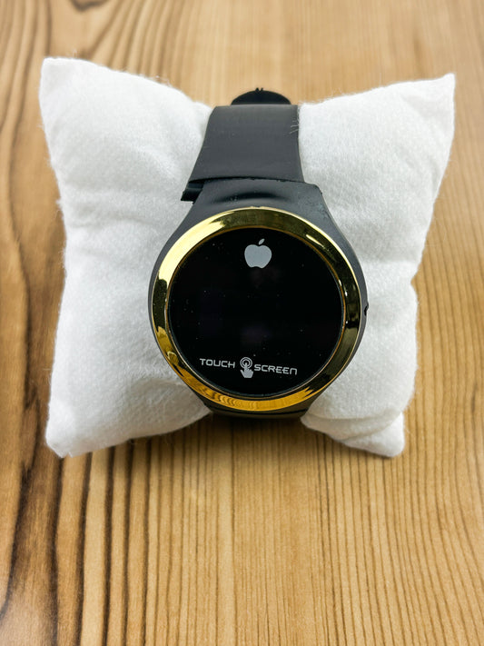 Yellow LED Touch Wrist Watch For Mens/Boys MW148