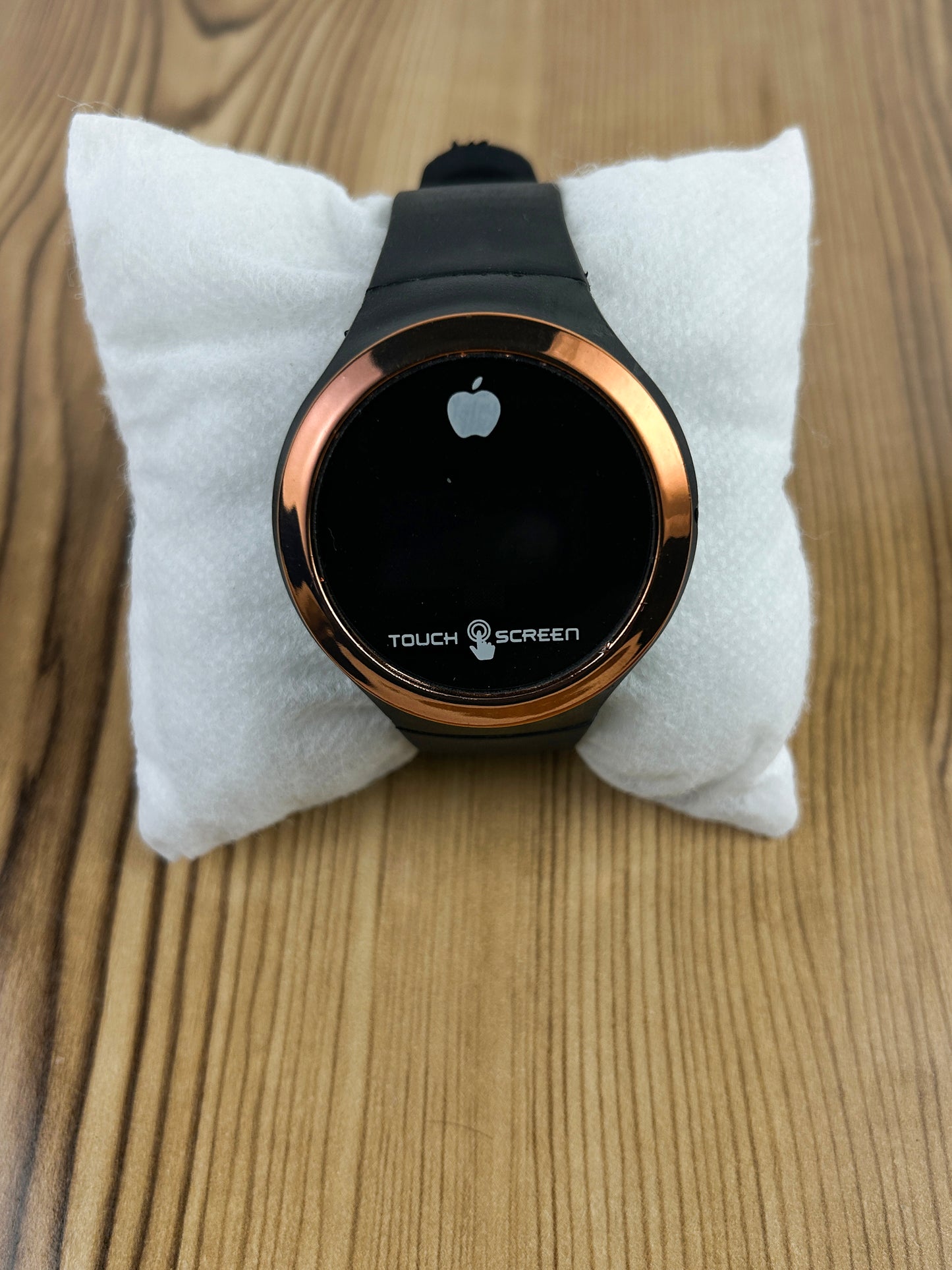 Golden LED Touch Wrist Watch For Mens/Boys MW149