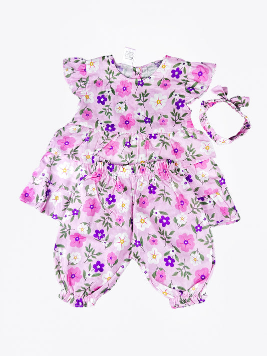 1Yr - 4Yrs LIght Pink Girl Blossom Breeze Suit For Girls BG GS244