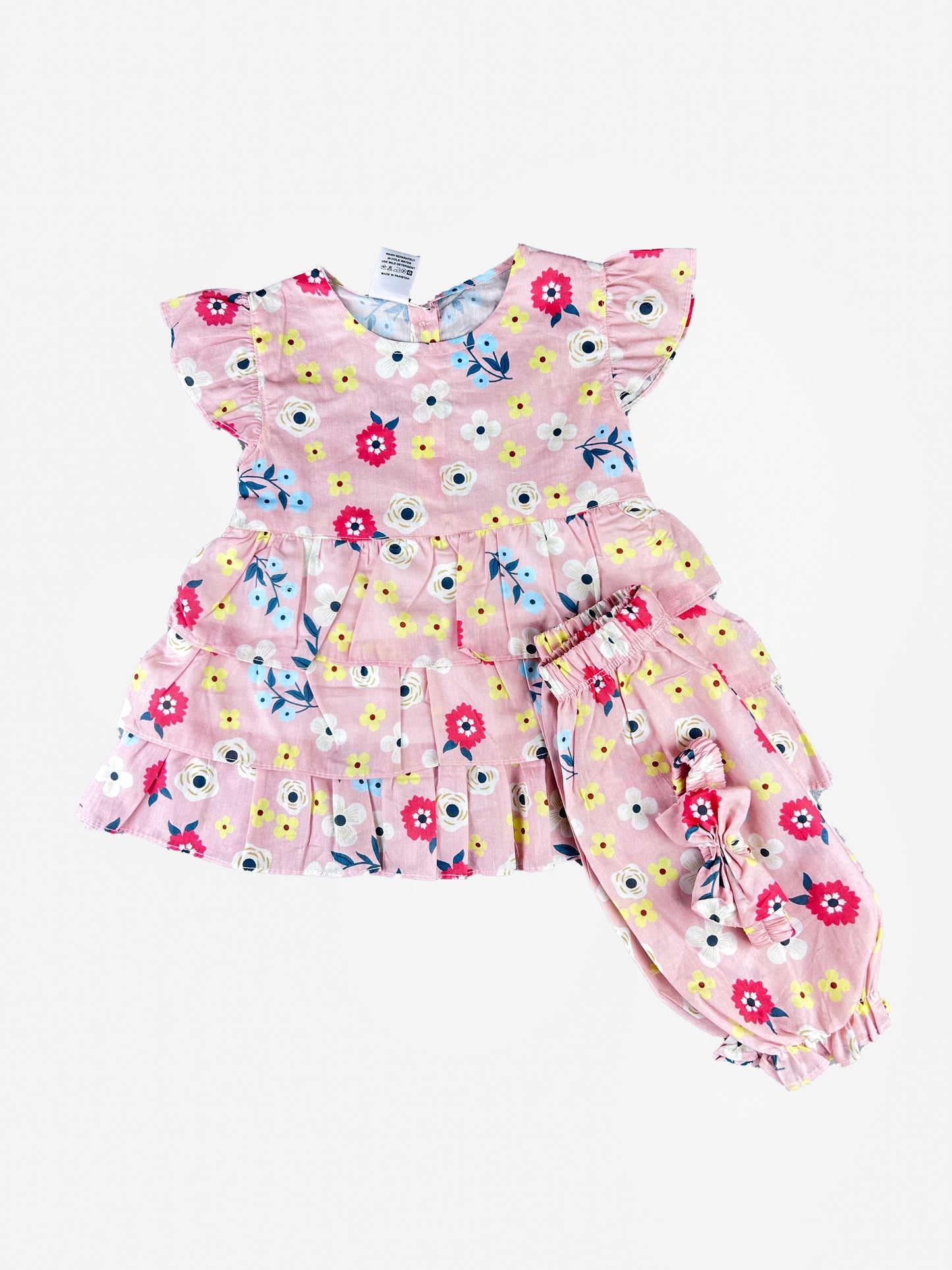 1Yr - 4Yrs Peach Girl Blossom Breeze Suit For Girls BG GS243