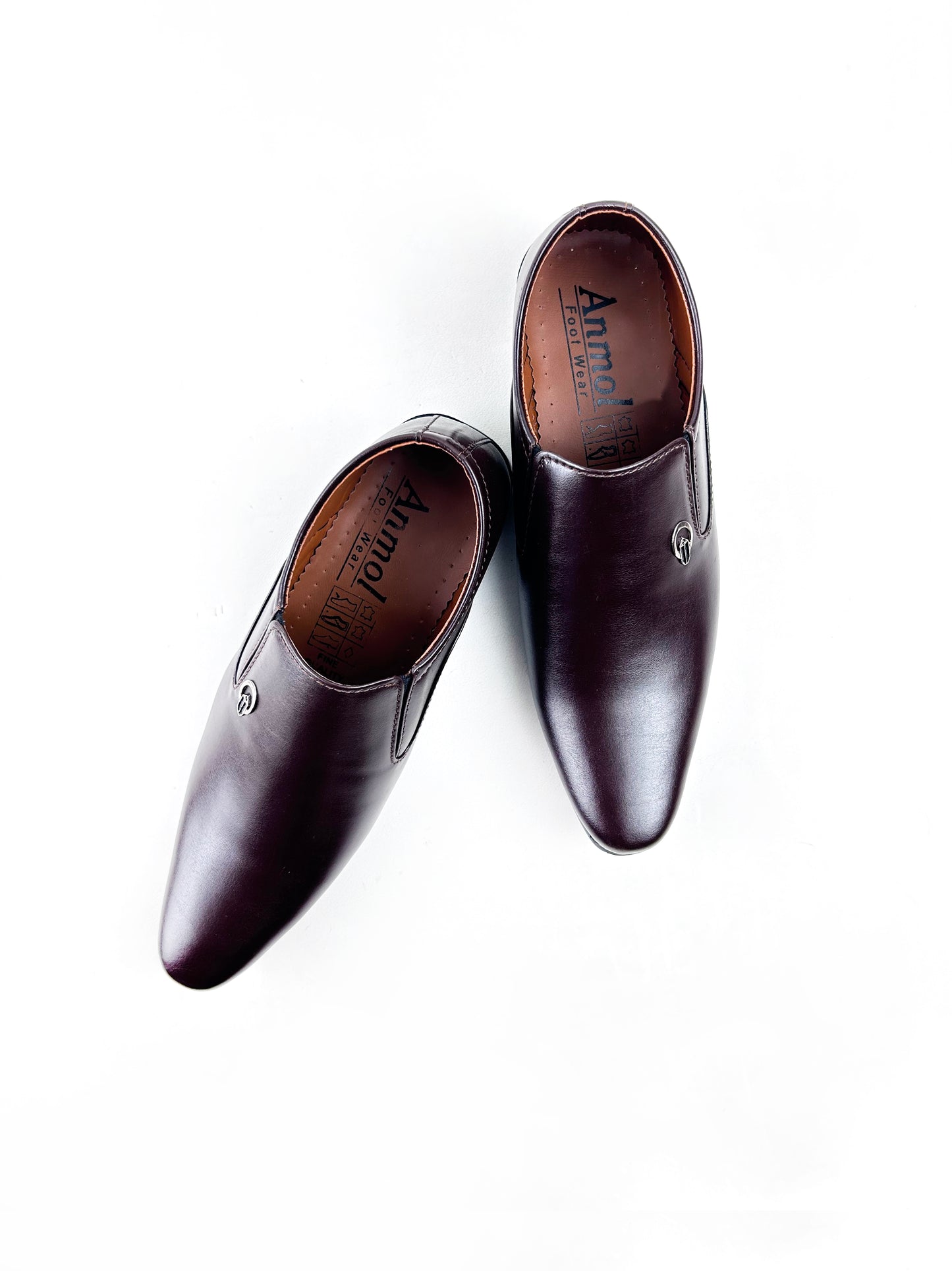 Dark Brown Formal Shoes For Men MS114