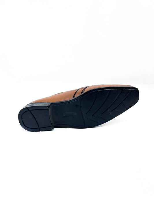 Light Brown Formal Shoes For Men MS118