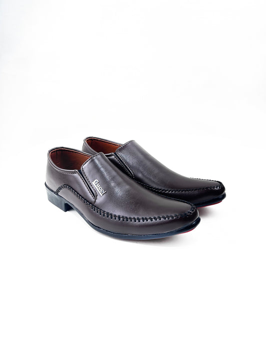 Dark Brown Formal Shoes For Men MS116
