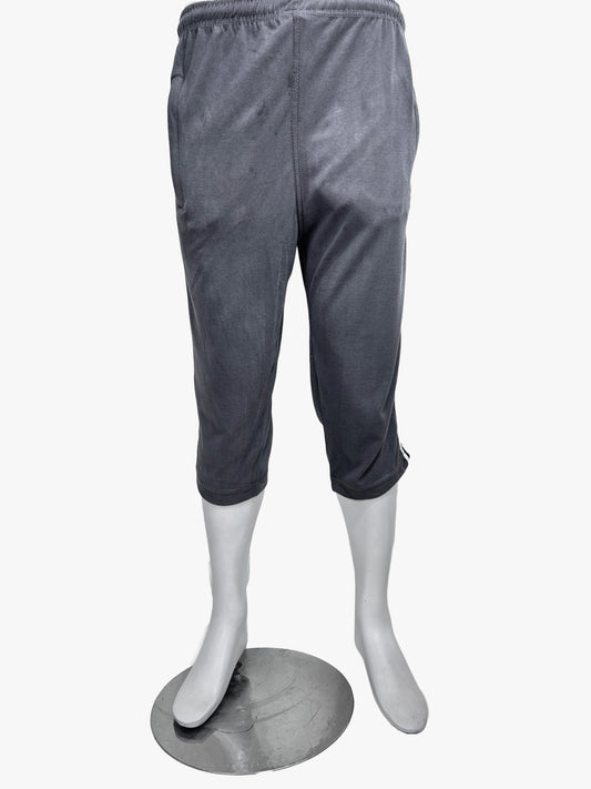 Grey Cargo 3-QTR Short for Men AA MS105