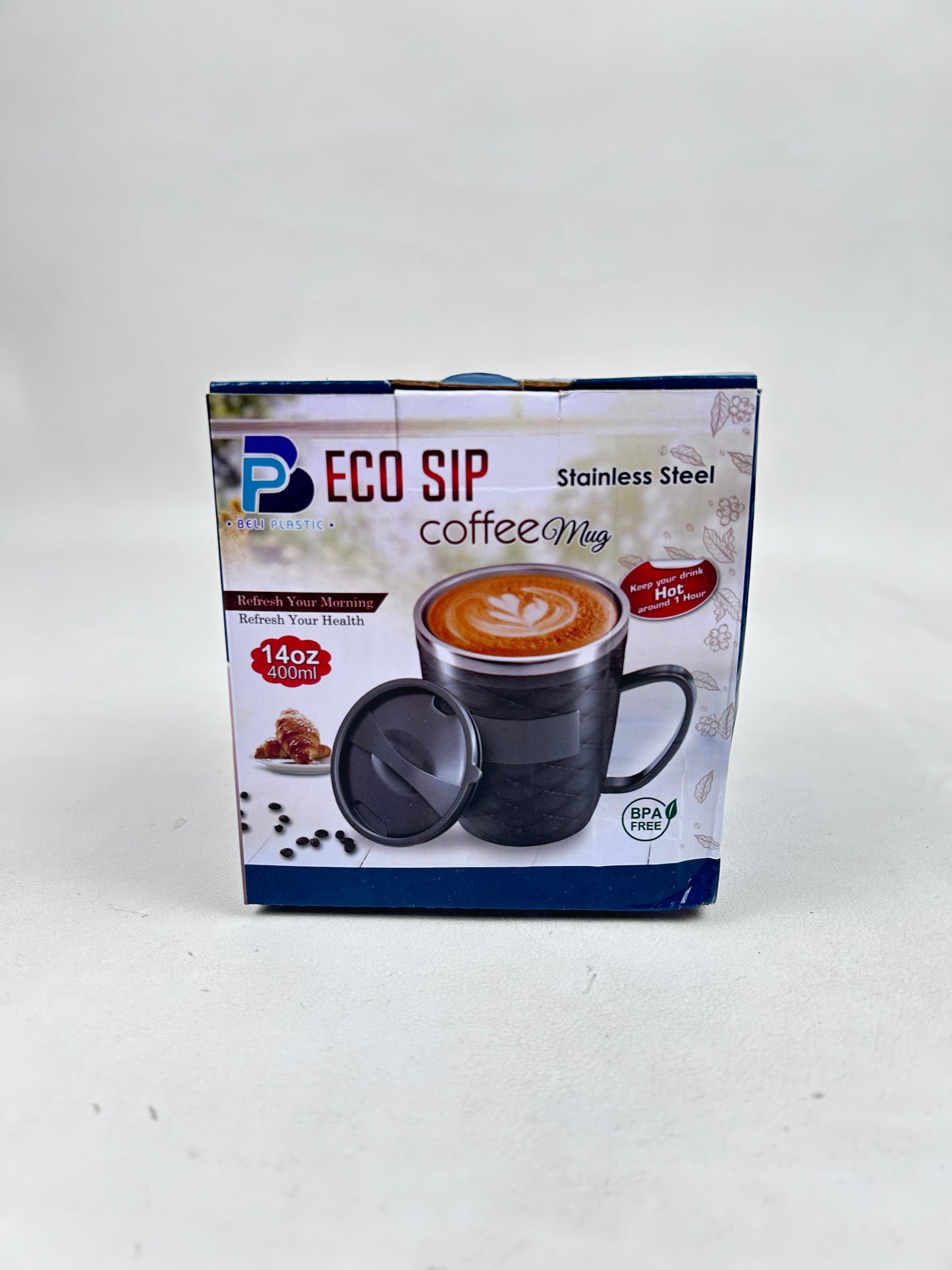 Light Fawn ECO SIP Stainless Steel Coffee Mug - 400ML CM25