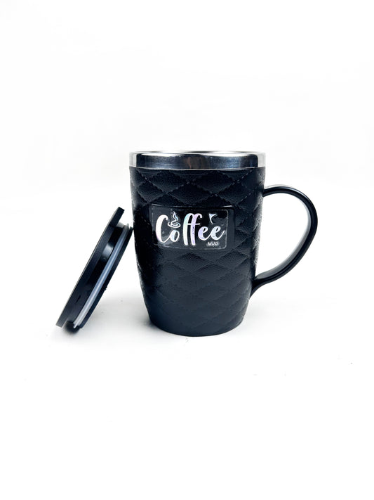 Black ECO SIP Stainless Steel Coffee Mug - 400ML CM24