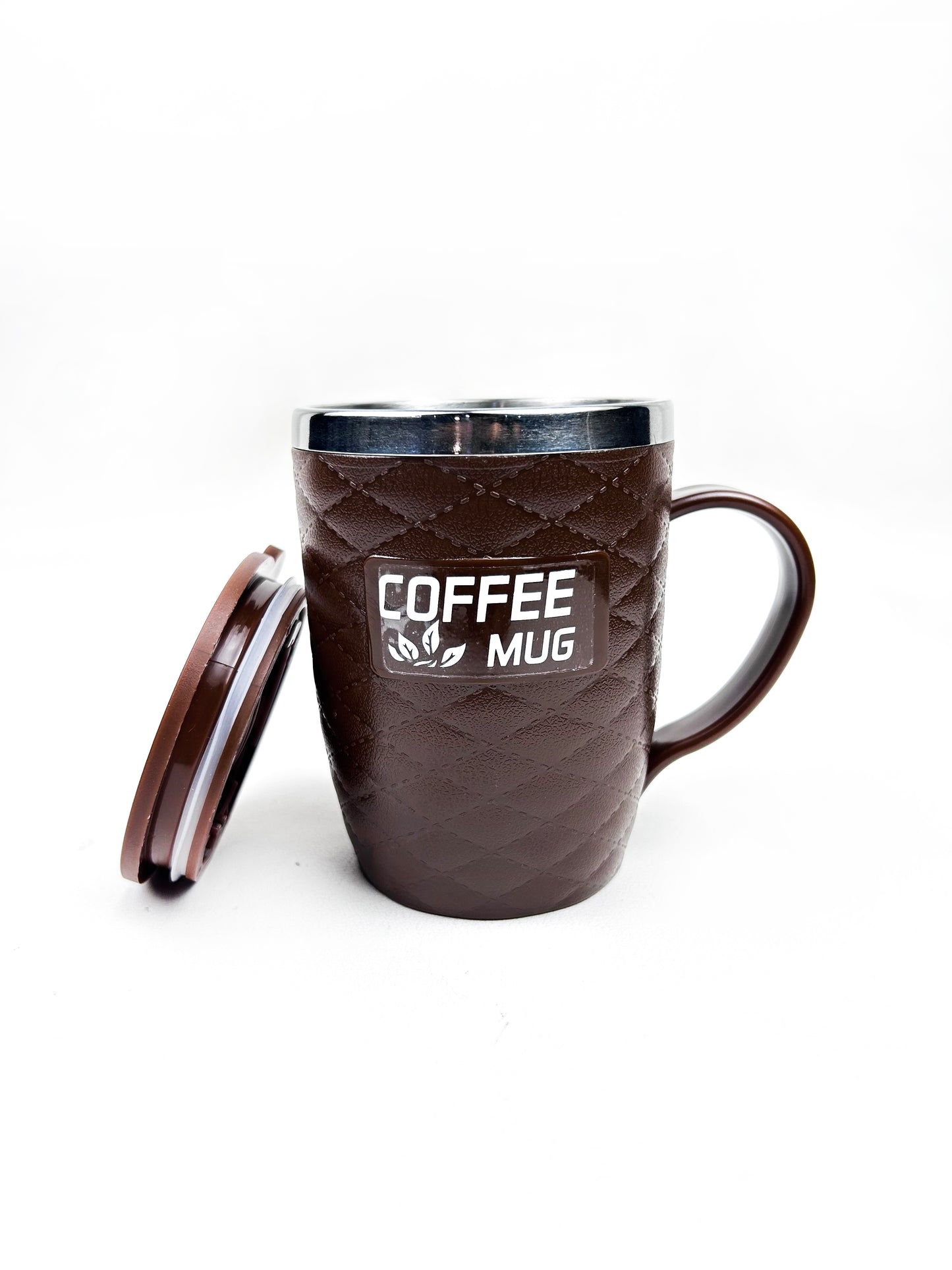 Brown ECO SIP Stainless Steel Coffee Mug - 400ML CM28