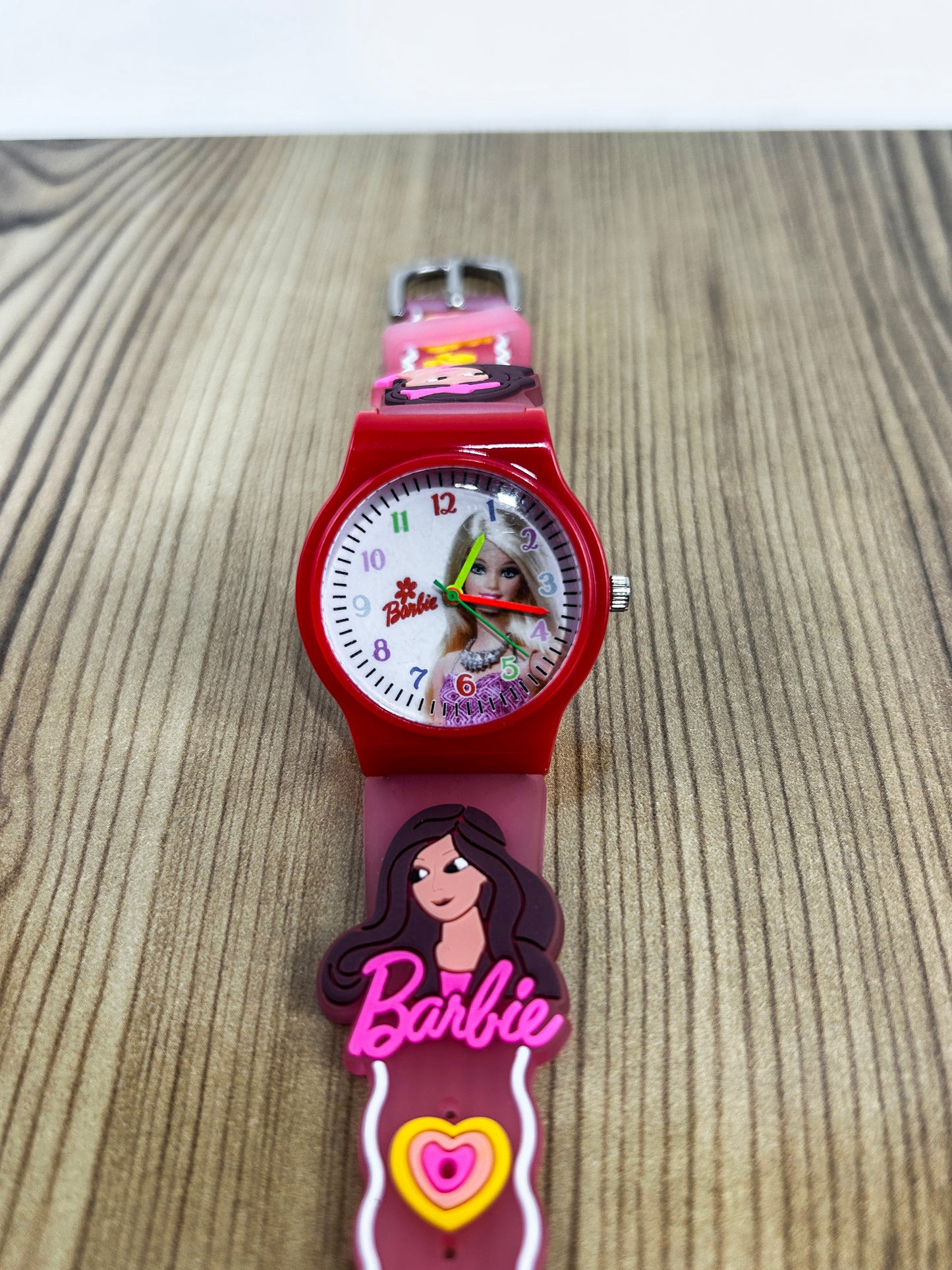 Barbie Red Wrist Watch For Girls KWW43
