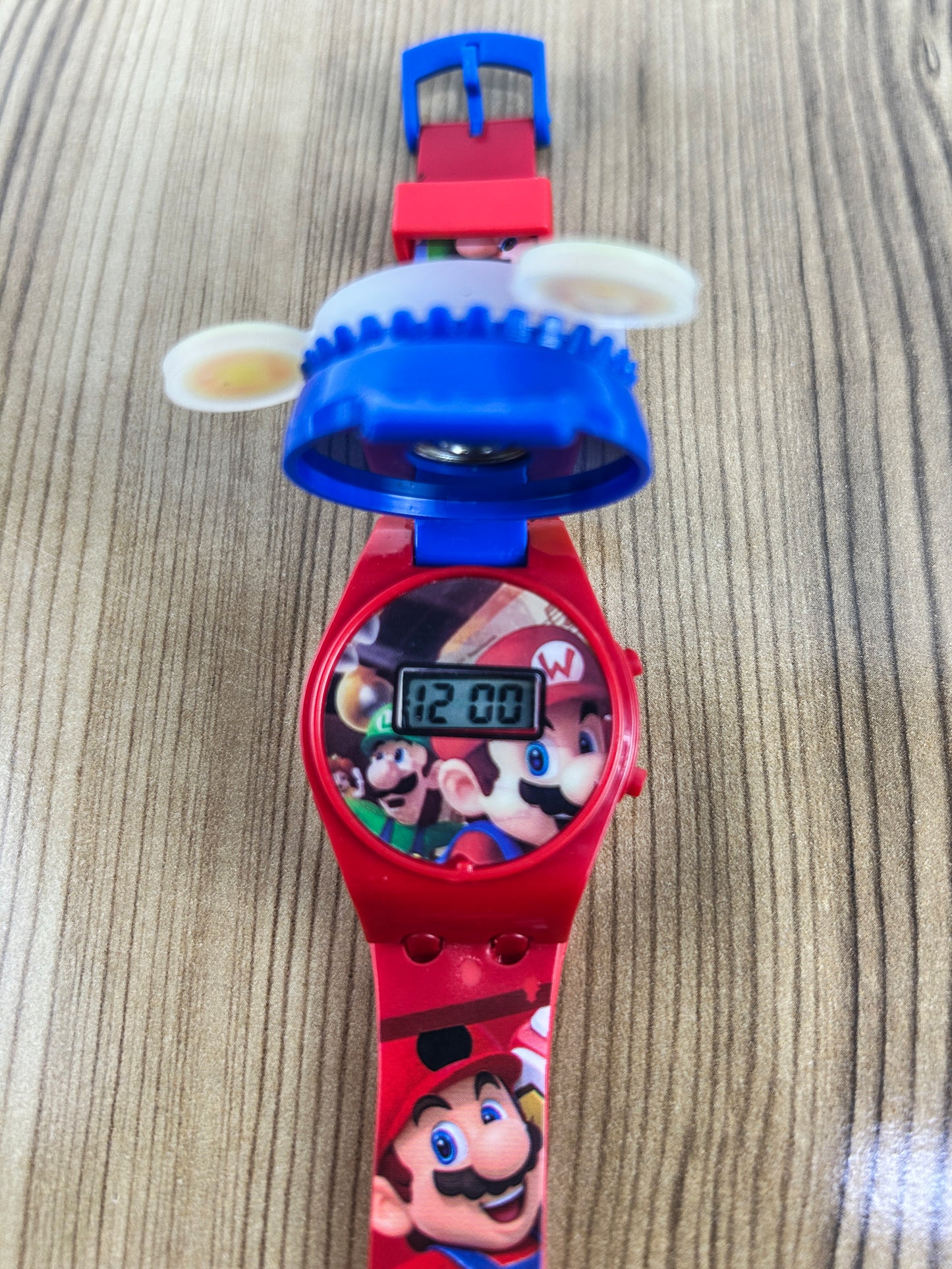 Super Mario Red Wrist Watch For Boys KWW48