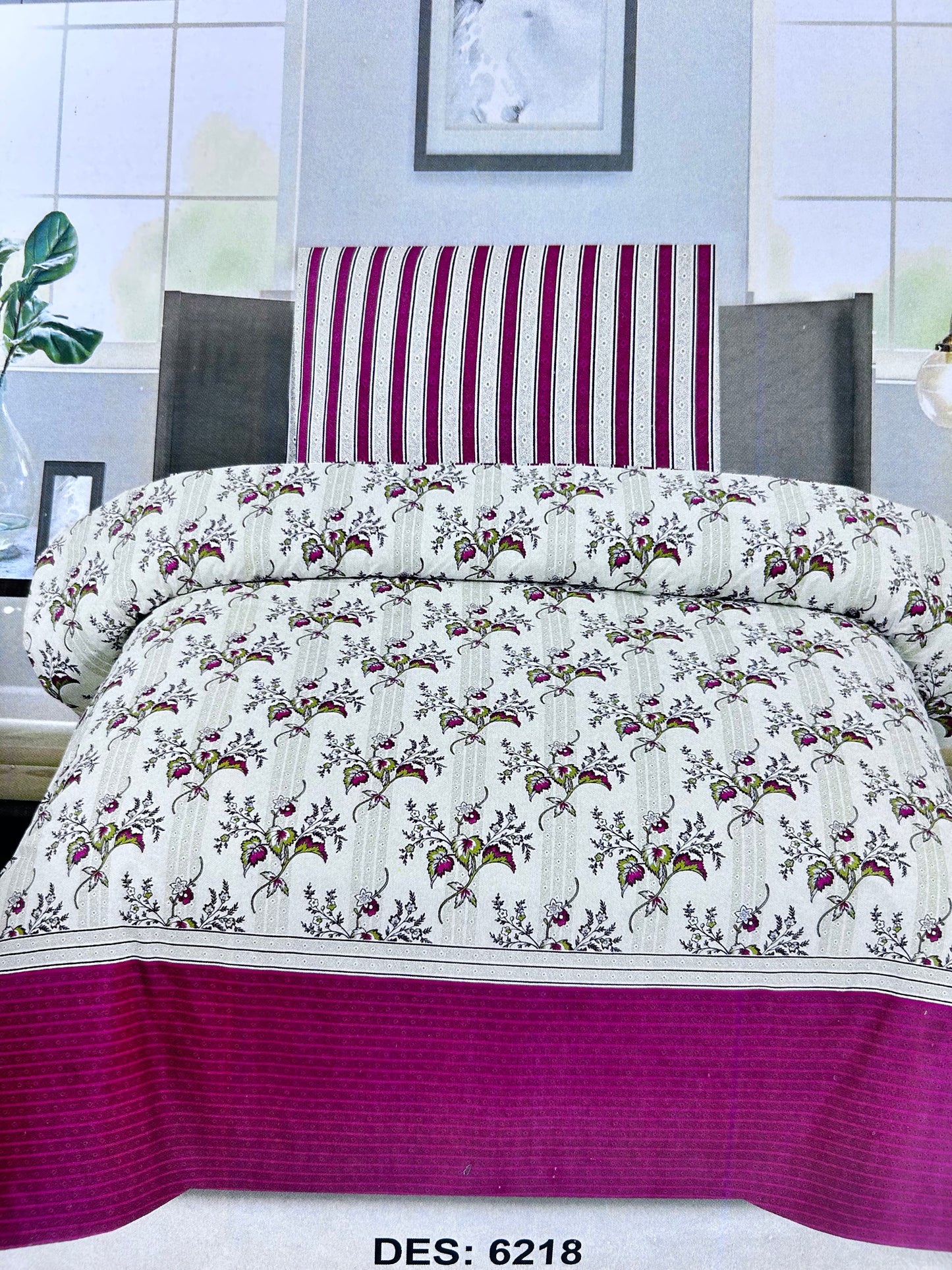 2Pc Single Bed Sheet BS101