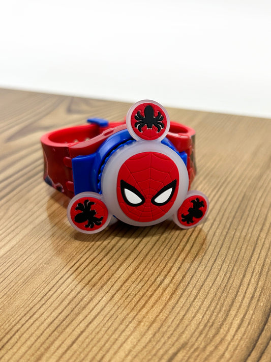 Spiderman Red Wrist Watch For Boys KWW53