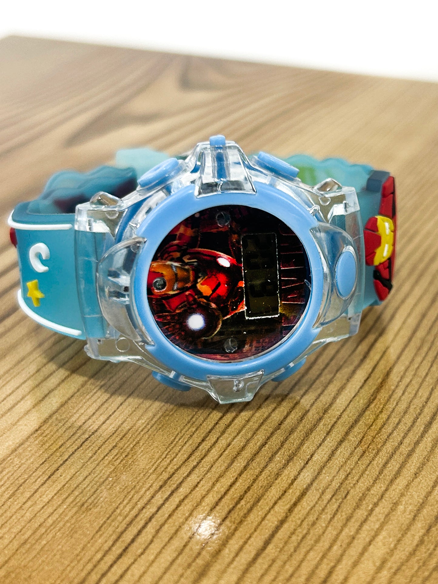 Ironman Light Blue Wrist Watch For Boys KWW57