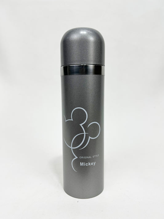 Grey Stainless Steel Vacuum Bottle Micky 500 ML D-59