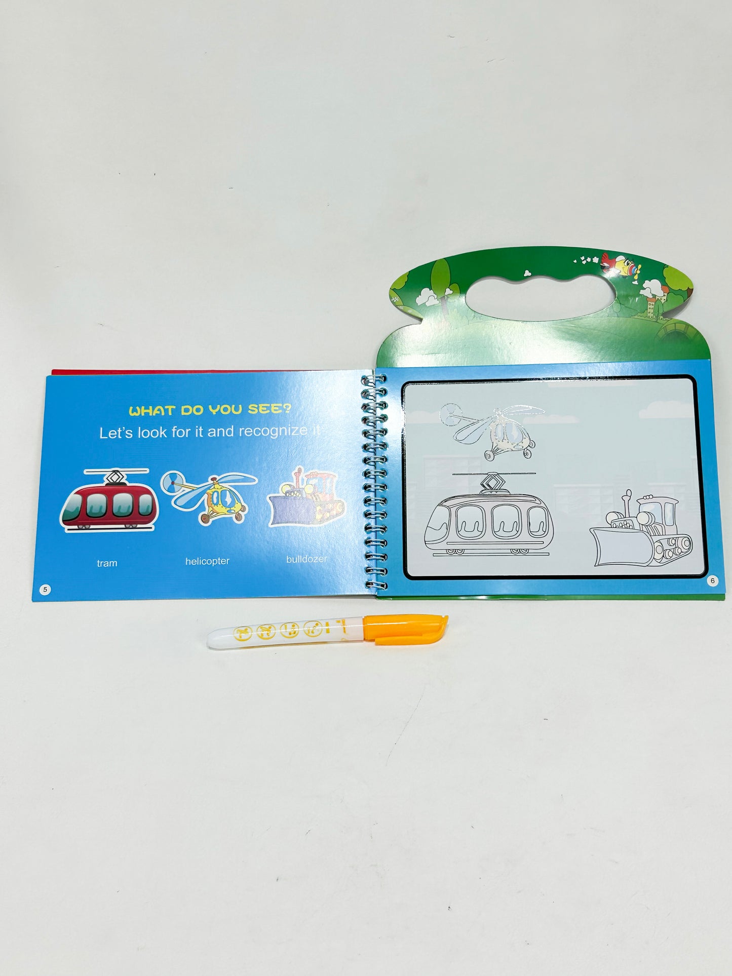 Magic Water Book - Vehicle