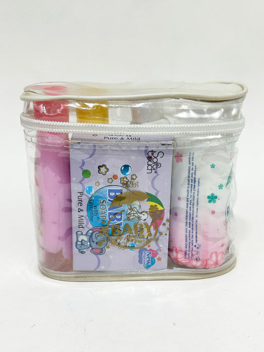 Pack Of 5 Soft Touch Baby Care Gift Box Kit
