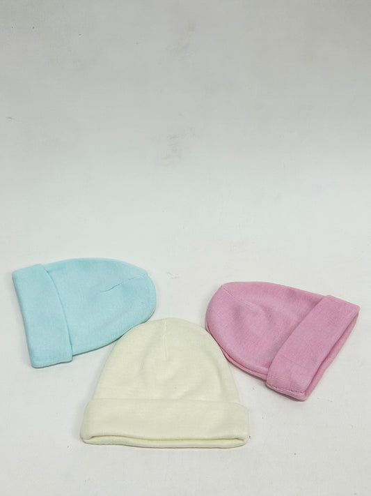 Pack of 3 Beanie Winter Caps For Kids KWC26
