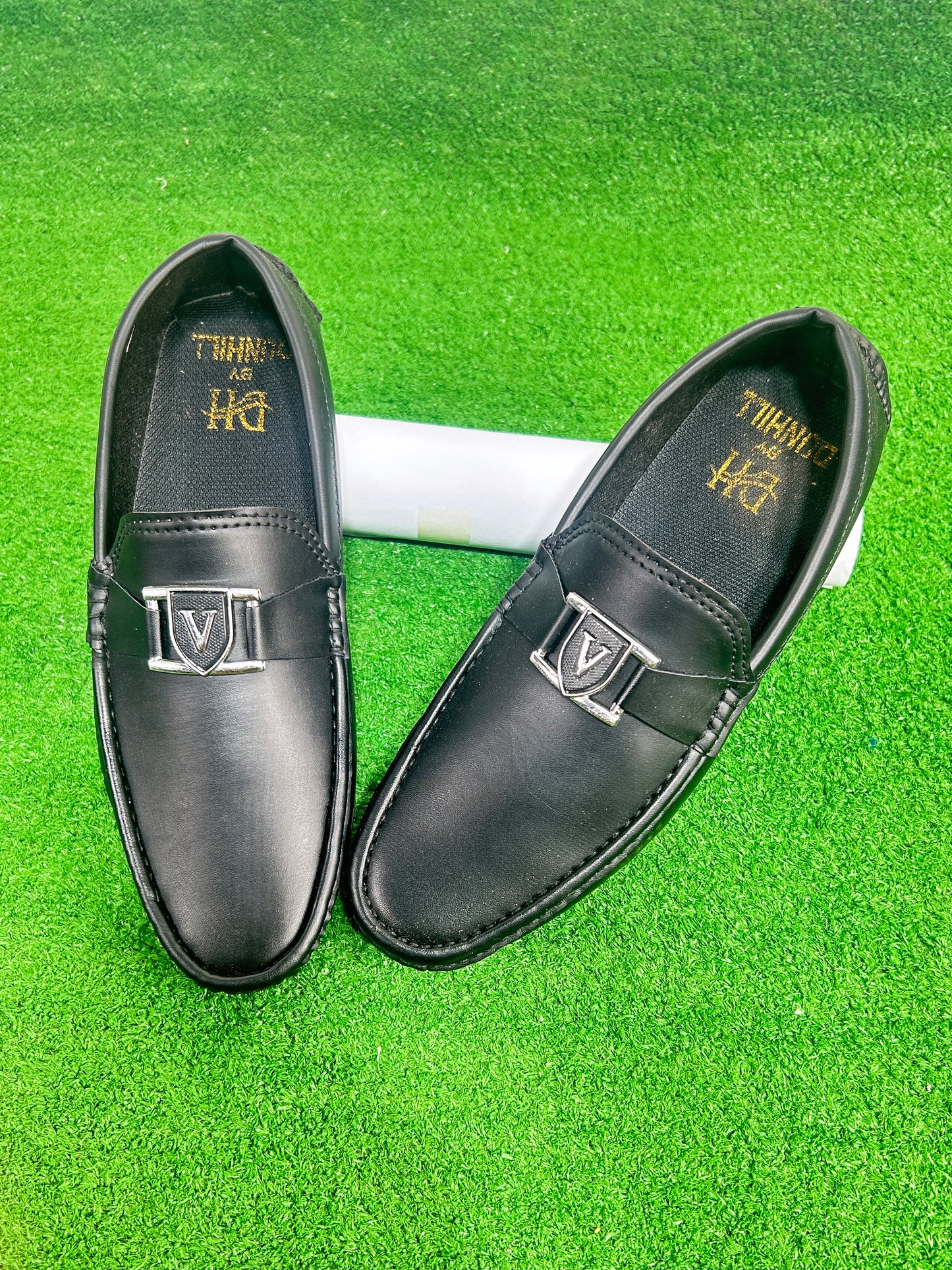 Black Loafers for Men ML76